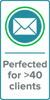 Perfect in over 40 email clients